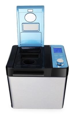 278 el fabricante de pan elegante inoxidable del milímetro 550W 1.5L fácil actúa la exhibición del LCD