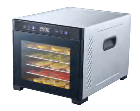Deshidratador de plata casero de la fruta de la comida de 120V 1000W con la bandeja cinco